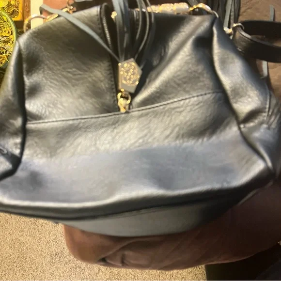 🆕Exquisitely BOHO black faux leather purse is back in stock!! Price dropped NWT. - Picture 13 of 15